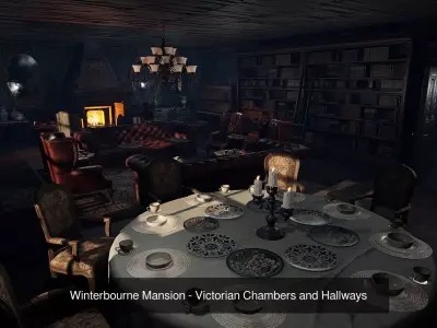  Victorian Manor-Mansion-Hotel-House-Castle Collection 