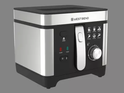 Deep Fryers 3D Model 3D model