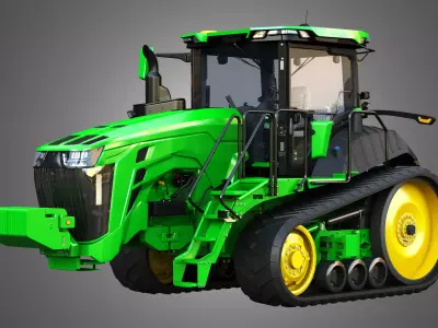 JD - 8RT Series Tractor 3D model