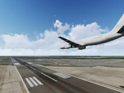 LaGuardia International Airport Terminal - High Resolution Image 3D model