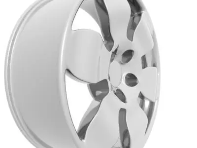 Wheel Rim 3D model 13