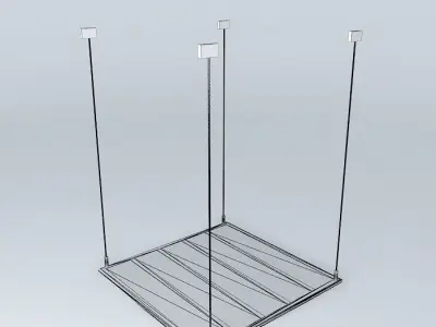 THORN Planor XL Suspended Light Free 3D model