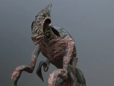 Mother-in-law Beetle Low-poly 3D model