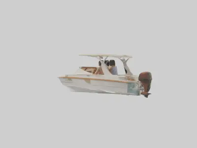 Boating Trip model 3D model