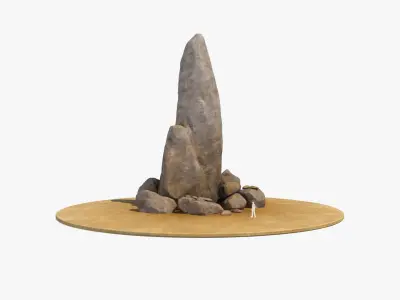 Rock V40 3D model