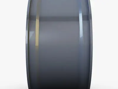 Style 227 wheel ferric gray Mid Poly Low-poly 3D model