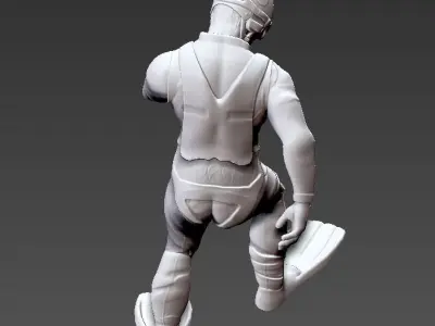 Coast Guard Rescue Swimmer 3D print model