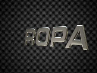 ropa logo 3D model