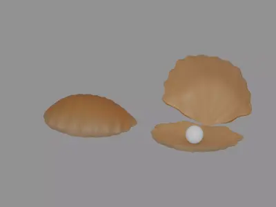 Oyster Clam 3D model