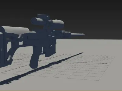 M98B Sniper Rifle 3D model