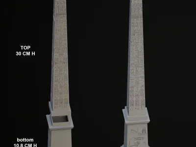 Luxor Obelisk 40CM 3D print model