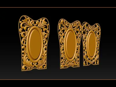 3D STL Models CNC Router - Carved dining chair Free 3D print model