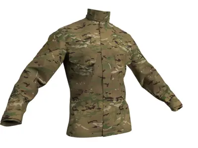 Crye Precision G3 Field Shirt - Marvelous Designer 3D model