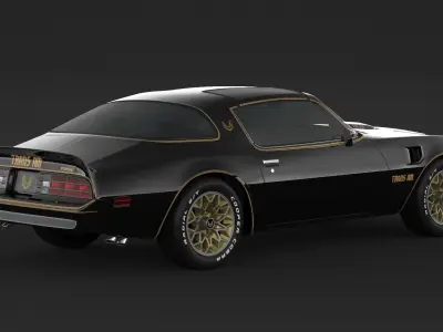 Pontiac Trans-Am 3D model