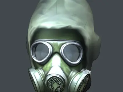 Helmet 3d model military combat Military Low-poly Low-poly 3D model