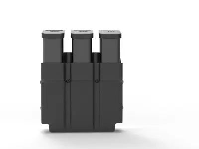 Trippel Magazine Holster 3D model