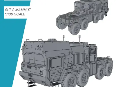 SLT Mammut 2 Bundeswehr 3D print model
