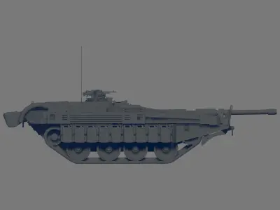 Stridsvagn 103C 3D model