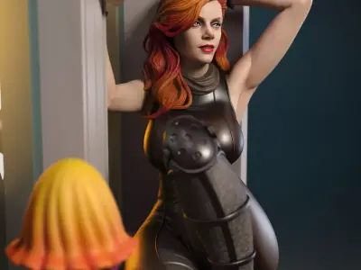 Mara Jade from Star Wars 3D print model