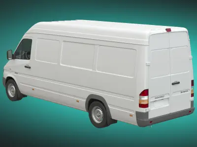 Dodge Sprinter PanelVan 3D model