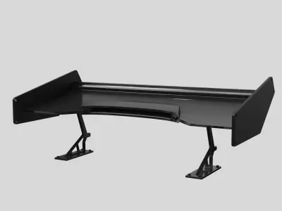 Spoiler clavo auto 3D model