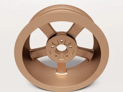 3D model rim wheel part12 3D model