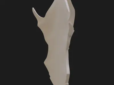 Fantasy shield 3D model