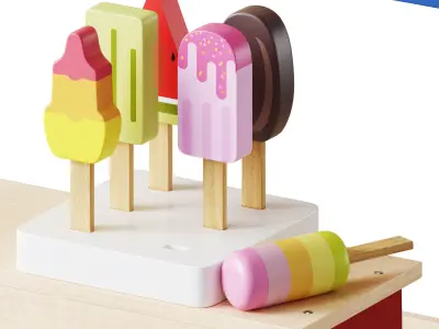 Children Corner Shop By Lelin Toys 3D model