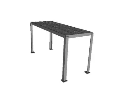 Steel Canopy Free 3D model