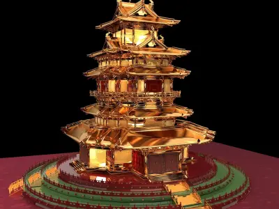 Chinese ancient   3D model