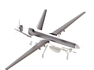 Russian Orion UAV 3D Printable Scale Model 3D print model