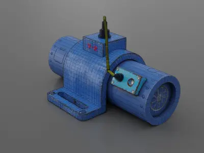 Part of the mechanism 3D model