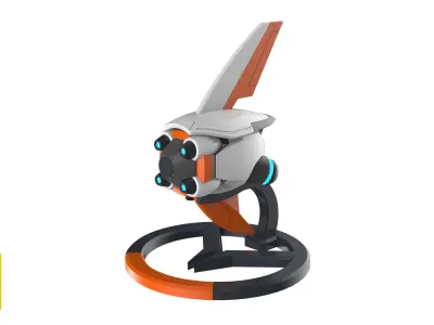 Juno Pulsar Torpedoes - Overwatch - STL OBJ CAD - Commercial Use 3D print model