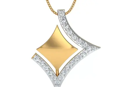jwellary 3d model elegant diamond ring gold 3D model