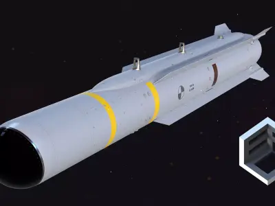 JAGM-F AGM 187-A  3D model