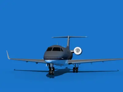 Embraer Praetor 600 V06 3D model