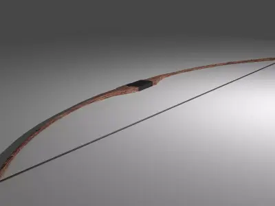 Longbow Free low-poly 3D model