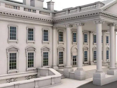 White House 2 3D model