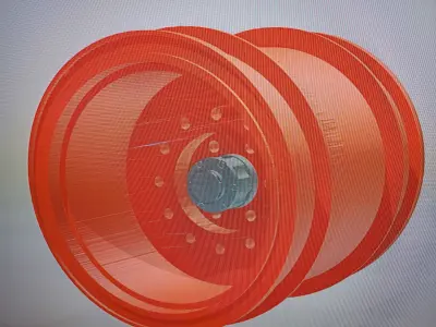 RC Monster Truck 48 inch Good Year Super Terra Tire and wheel Free 3D print model