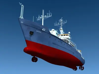 RV Knorr 3D model