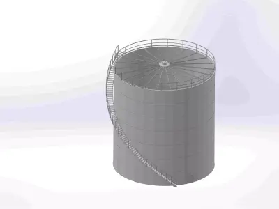 Tank api Free 3D model