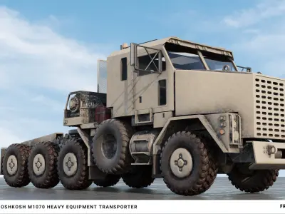oshkosh m1070  3D model