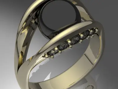 Rendering Anello D Free 3D model