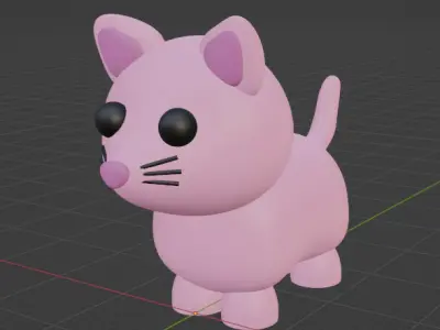 Adopt Me Pets Pack 14 Roblox Style 3D Models 3MF 3D print model