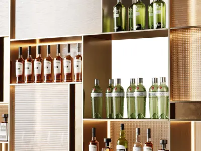 Bar 3 design 3D model