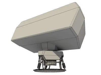 SMART MK 2 AIR SEARCH RADAR 3D model