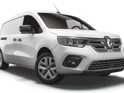 Renault Kangoo EV Van LWB 2022 3D model