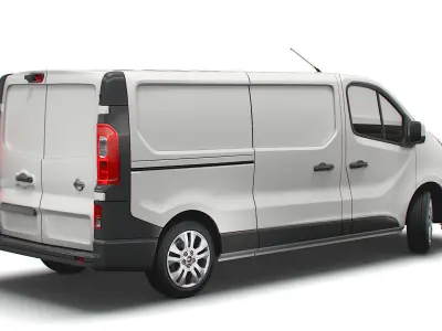 Nissan NV 300 Van LWB 2021 3D model