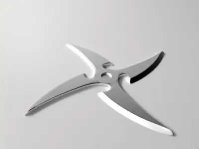 Shuriken V1 3D model