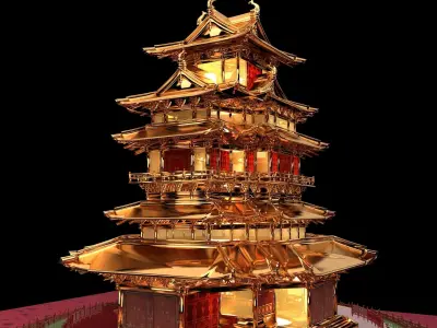 Chinese ancient   3D model